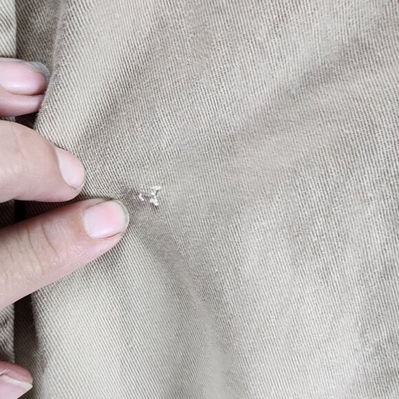 Wrangler Shirt Mens Large Tan Long Sleeve Pearl Snap Brushpopper Western *Read* - Picture 7 of 10